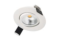 Lyora Platte inbouwspotLux Slim 3000K - wit - ILDL65L001 - thumbnail