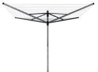 Brabantia lift-o-matic droogmolen met metalen grondanker 50 meter metallic grey - thumbnail