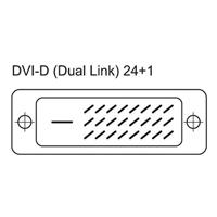 Techly 304376 1.8m DVI-D-monitorkabel (DVI-D) - thumbnail