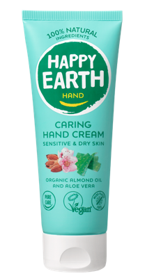 Happy Earth 100% Natural Caring Handcream Happy Earth 100% Natural Caring Handcream