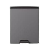 Curver decobin pedaalemmer 65l cool grey - thumbnail