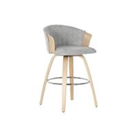 Kruk Home ESPRIT Grijs Hout 58 x 56 x 86 cm - thumbnail