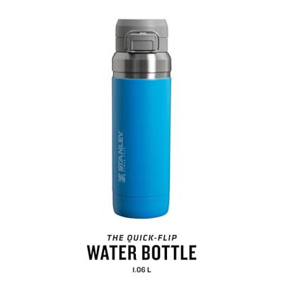 Stanley The Quick-Flip Water Bottle 1.06L / 36oz Thermosfles Azure 1,06L Stanley The Quick-Flip Water Bottle 1.06L / 36oz Thermosfles Azure 1,06L