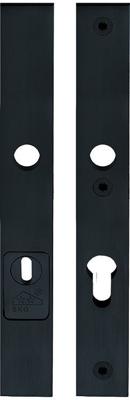 Formani Square LSQSM-28KT massieve veiligheidsschilden met kerntrekbeveiliging kruk/kruk SKG*** PC55 - mat zwart