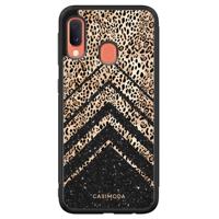 Samsung Galaxy A20e hoesje - Chevron luipaard - thumbnail