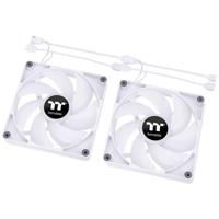 Thermaltake CL-F153-PL12SW-A PC-ventilator Wit, Transparant, RGB (b x h x d) 120 x 120 x 25 mm - thumbnail