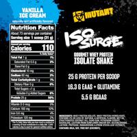 Mutant Iso Surge 2270gr Vanille - thumbnail