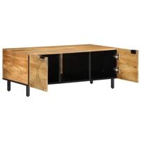 Salontafel 100x54x40 cm massief mango bruin - thumbnail