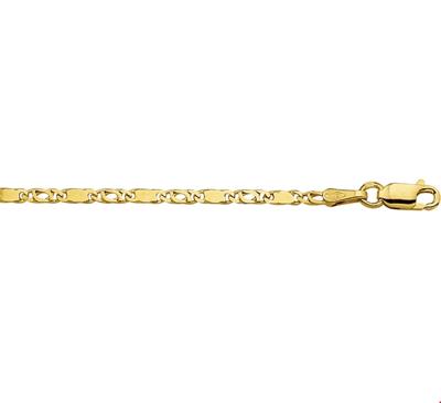 TFT Collier Geelgoud Valkenoog 2,1 mm x 45 cm