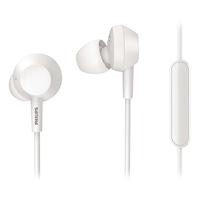 Philips 3000 series TAE4105WT/00 hoofdtelefoon/headset In-ear Wit 3,5mm-connector - thumbnail