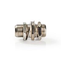 Nedis csgb41940me satelliet- en antenne-adapter f female - f female metaal - thumbnail