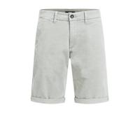 WE Fashion slim fit chino short grey green - thumbnail
