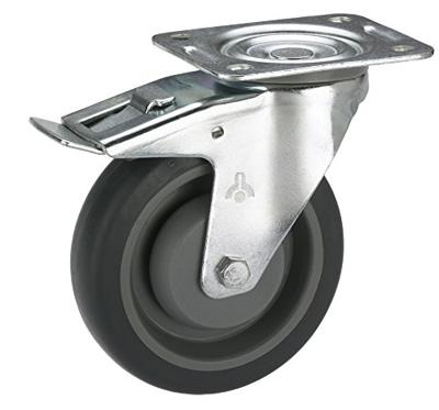 dörner + helmer 716565F Zwenkwiel Wieldiameter: 100 mm Draagvermogen (max.): 150 kg 1 stuk(s)