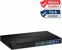 TrendNet TPE-1620WSF Netwerk switch 10 / 100 / 1000 MBit/s PoE-functie - thumbnail