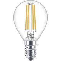 Philips LED kogel E14 6,5-60W 2700K filament helder blister - 5101531 - thumbnail