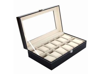 Lowander horlogebox - Voor 12 horloges Lowander horlogebox - Voor 12 horloges