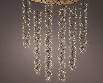 Lumineo LED Waterval 480 Warme Lichtjes met 8 functies