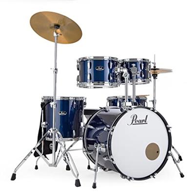 Pearl RS525SC/C743 Roadshow Royal Blue Metallic drumstel inclusief bekkens