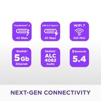 Moederbord Intel NZXT N9 Z890 - Matte Black - thumbnail