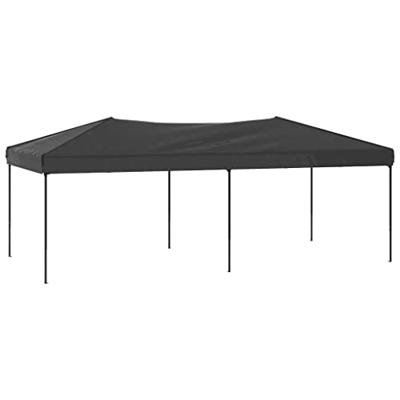 VidaXL Partytent inklapbaar 3x6 m antracietkleurig