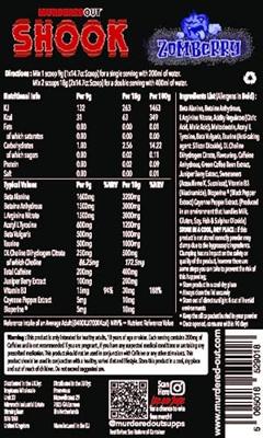 Murdered Out SHOOK Killer Lollipop (450 g) Murdered Out SHOOK Killer Lollipop (450 g)