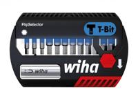 Wiha Bitset FlipSelector T-bit 25 mm Phillips, Pozidriv, TORX® 14-delig 1/4" C6,3 - 41824 - 41824 - thumbnail