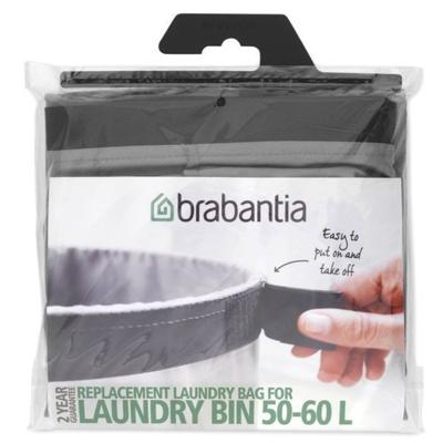 Brabantia waszak voor wasboxen 50-50 liter grey