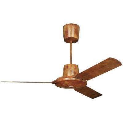 Vortice Nordik Evolution 140 WG Plafondventilator 70 W (Ø x h) 142 cm x 325 mm Wortelhout Lampaanbouw mogelijk