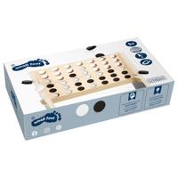 Small Foot - vier op 1 lijn hout gouden editie spel - thumbnail