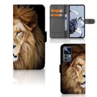 Xiaomi 12T | 12T Pro | Telefoonhoesje | Met pasjeshouder | Leeuw - thumbnail