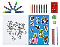 Kids Licensing Super mario stationery set tower, 35dlg. - thumbnail
