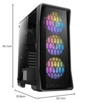Antec AX20 midi tower behuizing - thumbnail