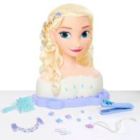 Babypop met Accessoires Frozen Elsa Deluxe Styling Head - thumbnail