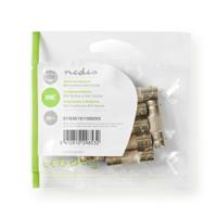 Nedis CVGP01950ME Adapter Antenne Bnc Female - Bnc Female 10 Stuks Metaal - thumbnail