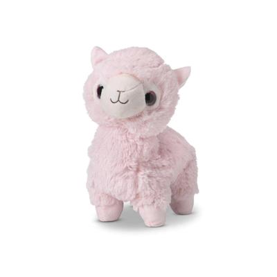 Warmies knuffel alpaca 30cm roze