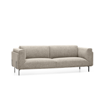 3-Zitsbank Fiji Lichtbruin Stof - thumbnail