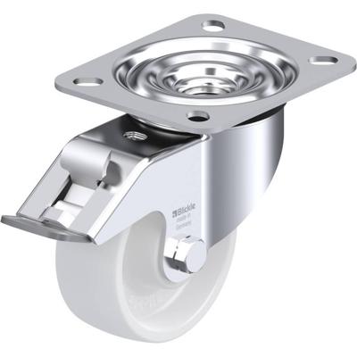 Blickle LE-PPN 80R-FI Zwenkwiel met rem Wieldiameter: 80 mm Draagvermogen (max.): 120 kg 1 stuk(s)
