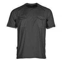Stanno 429001 Bergamo Referee Shirt k.m. - Grijs - XXXL - thumbnail