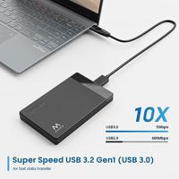 Externe Doos Ewent EW7049 Zwart 3,5" - thumbnail