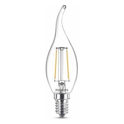Philips LED 76319000 LED-lamp Energielabel E (A - G) E14 Kaars 2 W = 25 W Warmwit (Ø x h) 3.5 cm x 12.3 cm Filament / Retro-LED 1 stuk(s)