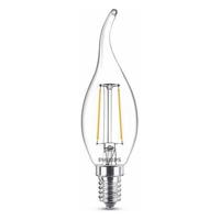 Philips LED 76319000 LED-lamp Energielabel E (A - G) E14 Kaars 2 W = 25 W Warmwit (Ø x h) 3.5 cm x 12.3 cm Filament / Retro-LED 1 stuk(s) - thumbnail