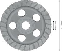 Bosch Accessories 2608201231 Diamant-komschijf Best for Universal Turbo, 125 x 22,23 x 5 mm, geel Best for Universal Diameter: 125 mm 1 stuk(s) - thumbnail