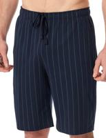 Schiesser Pyjamabroek kort model blauw - thumbnail