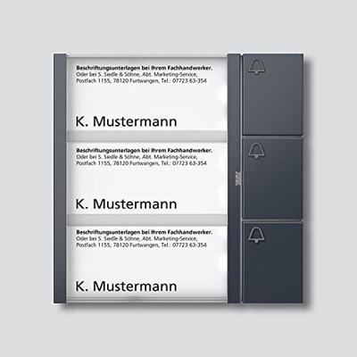 Siedle 210004909-00 Functiemodule voor Accessoires voor deurintercom Antraciet