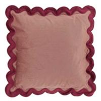 Unique Living kussen sophia 45 x 45 cm oudroze - thumbnail