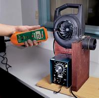 Extech RPM10 Toerenteller Mechanisch, Optisch 0.5 - 19999 omw/min 10 - 99999 omw/min - thumbnail