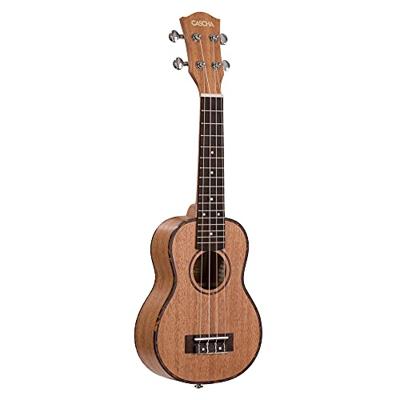 Cascha HH 2026 premium sopraan ukelele met tas en plectra