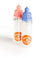 Heless Poppen melkfles roze - thumbnail