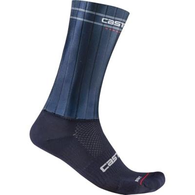 Castelli fast feet 3 fietssok belgian blue unisex XXL