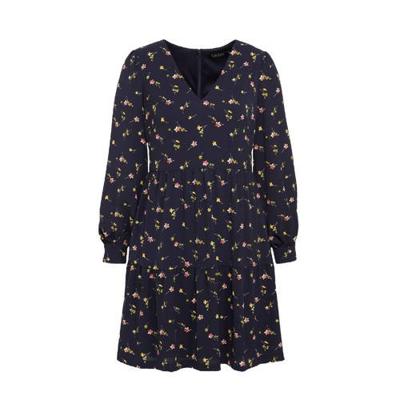 Lauren Ralph Lauren gebloemde jurk Marlowe donkerblauw Lauren Ralph Lauren gebloemde jurk Marlowe donkerblauw